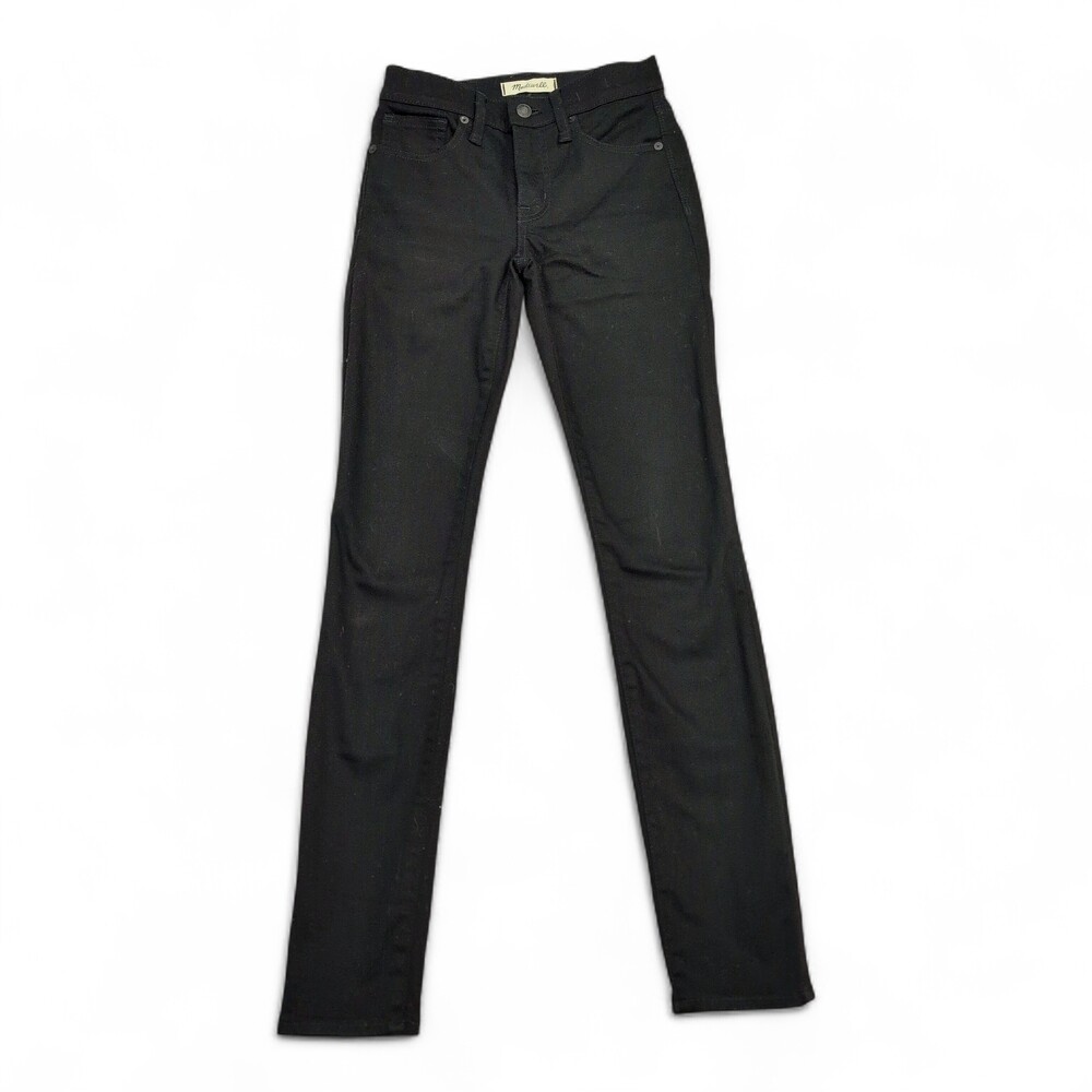 Madewell 9-in High-Rise Skinny Jeans Black Size 23‎